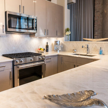 Iceberg Quartzite Kitchen