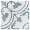 Cassis Arte Blue Porcelain Floor and Wall Tile