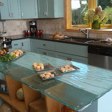 glass countertops