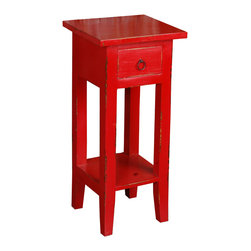 Sunset Trading Cottage Narrow Side Table - Side Tables And End Tables