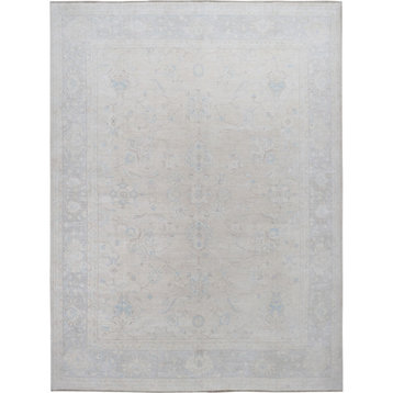 Hand-Knotted Area Rug, 9'1" x 11'8"
