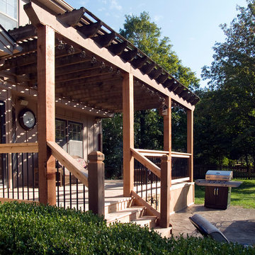 Klaus - Cedar deck in KC with pergola.