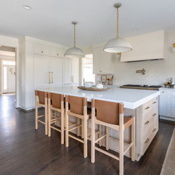 A Light and Layered Family Kitchen in Leesburg