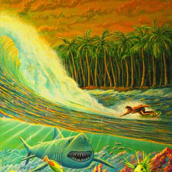 The Surfer, or "The Last Thing He Ever Saw" - Fine Art Prints