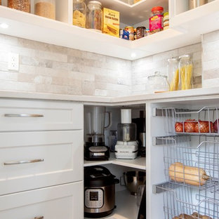 Moderne Kuchen Mit Ruckwand Aus Marmor Ideen Design Bilder Houzz