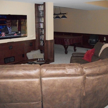 Basement Remodel English Pub Basement Bar