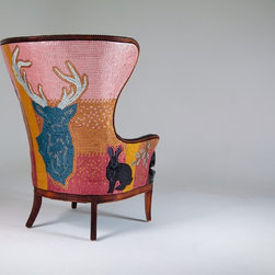 Fantasical Winged-back Chair - Dining Chairs