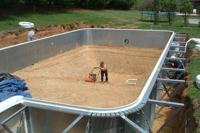 Pool Bottom Construction