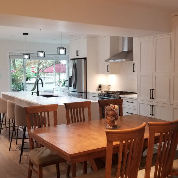Burnaby townhouse open concept