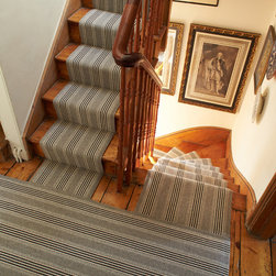 Sudbury Light Grey Real Shetland Wool Flatweave - Carpet Tiles