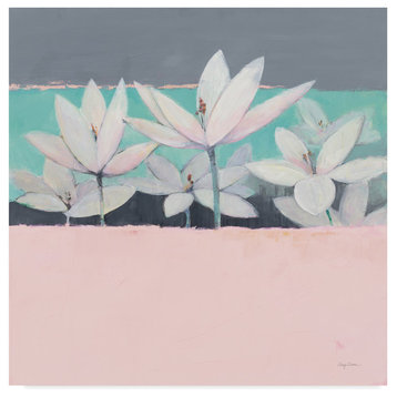 Avery Tillmon 'Field Day Dusty Pink' Canvas Art