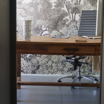 Un décor ciblé pour le bureau d'une architecte paysagiste ! Vue