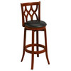 Cathedral Bar Stool, 29", Cherry