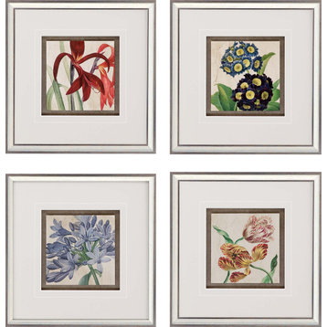 Paragon Heirloom Florals III 4-Piece Set Artwork