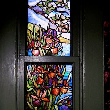 stained glass windows and doors