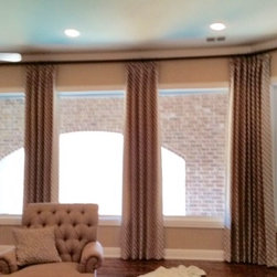 Custom Designed Draperies - Window Treatments