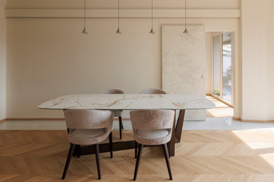 Ispirazione per una sala da pranzo design