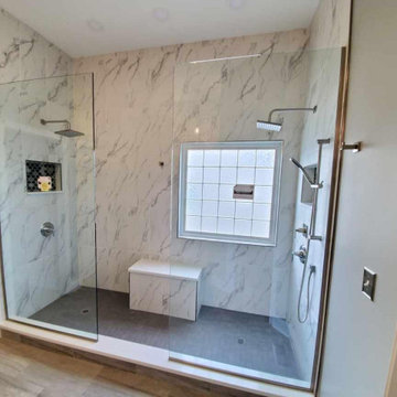 luxury bath remodel