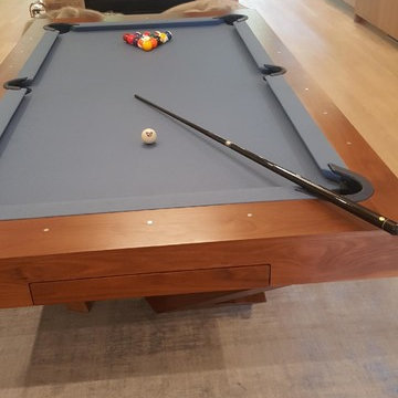 Trinity Walnut Pool Table