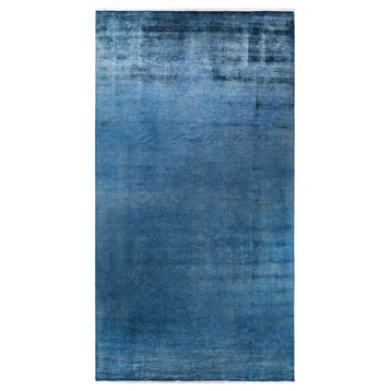 Fine Vibrance, One-of-a-Kind Hand-Knotted Area Rug Blue, 8' 3" x 15' 9"
