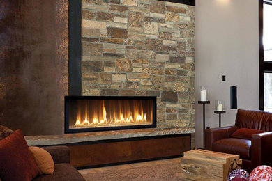 Linear Fireplaces