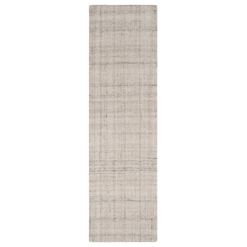 Safavieh Abstract Collection ABT141 Rug, Light Grey, 2'x10'