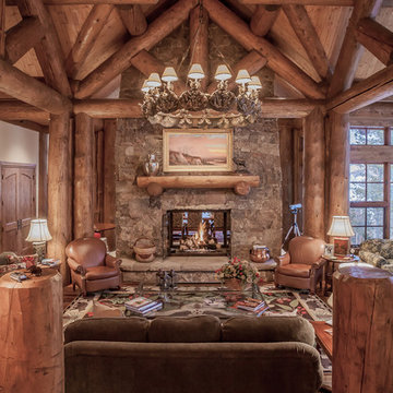 Bachelor Gulch log house