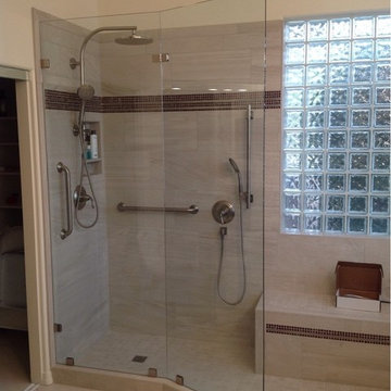 Custom Walk-In Shower Remodels (Various Locations)