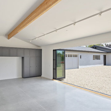 Custom Showcar Barn & 2nd Dwelling Ranch House Addition