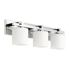 Quorum International 5369-3 3 Light 24"W Bathroom Vanity Light - Chrome