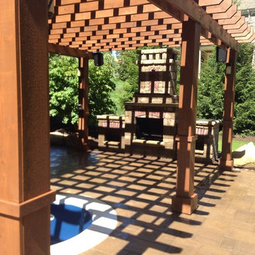 Western Red Cedar Pergola