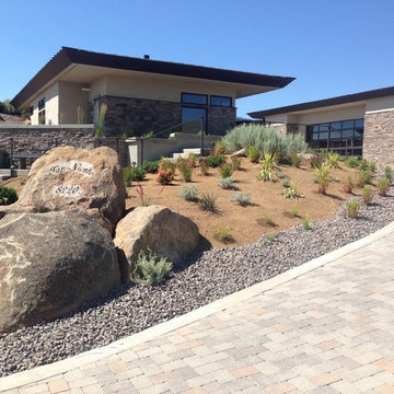 Sustainable Landscape Architecture Design - Xeriscape 3 entry garden