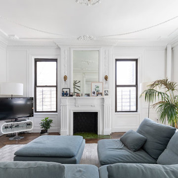 Transitional Living Room