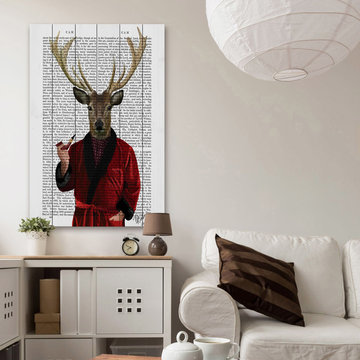 Deer in Smoking Jacket