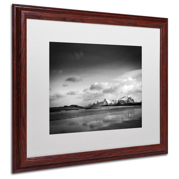 Sainte-Laudy 'Postcards from Paradise' Art, Wood Frame, 16"x20", White Matte
