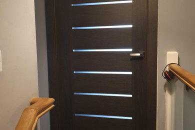 Premium Internal Door Sets - Anthracite Elm - Tallaght