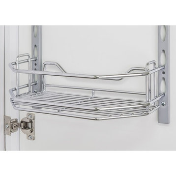 Hardware Resources DMT6-R 6"D Spice Rack Tray for Hardware - Chrome
