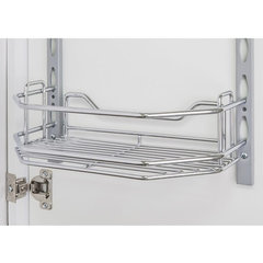 Hardware Resources 6 Inch Width x 11-1/8 Inch Depth x 36 Inch Height Wall  Cabinet Filler Pullout Organizer, Wood, Min. Cabinet Opening: 6 Inch Width  WFPO636