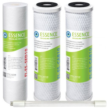 APEC Pre-Filter Set for Essence UV RO System ROES-UV75-SS (Stage 1-3 and 5)