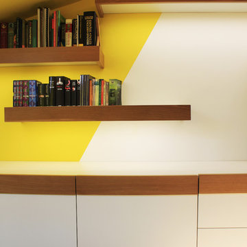 Estudio, lavandería y baño en Binéfar