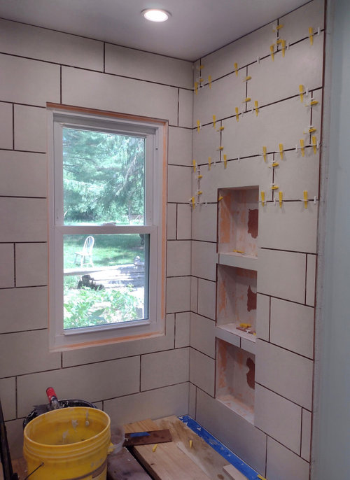 Shower window finished