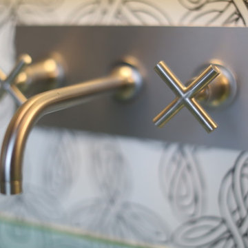 Wall Paper Work For HGTV DIY Network "Bath Crashers"