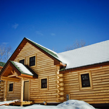Flowage Log Home