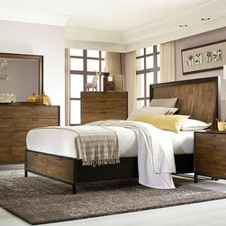 Bedroom Collection: Kateri Queen 4-Pc. Bedroom Group with Footboard Storage - Bedroom Furniture Sets
