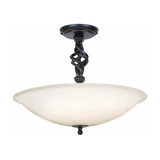 Very elegant semi-flush ceiling lamp Pembroke