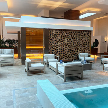Hard Rock Hotel Spa – Custom Commercial Sauna & Steam Room Installation