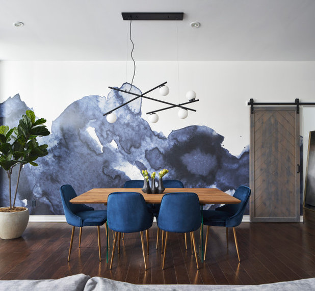 Contemporary Dining Room by Kaza Contracting
