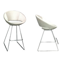 Crescent Wire Stool by sohoConcept - Bar Stools And Counter Stools