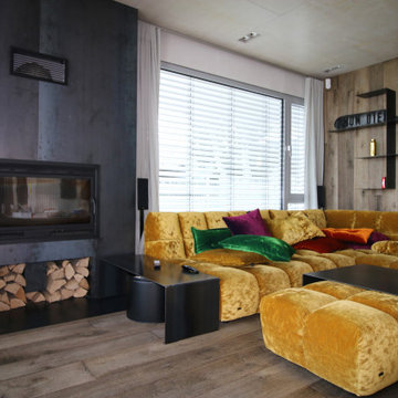 EFH farbenfroher Neubau