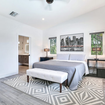 Downtown Tampa, Contemporary Industrial Style Family Home